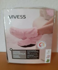 VIVESS Wärmepantoffeln rosa