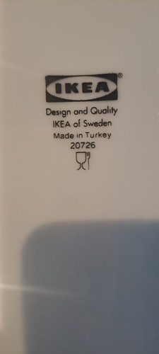 Ikea teller weiß 365 - teller,