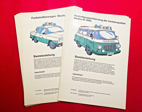 Ddr bastelbögen - ,