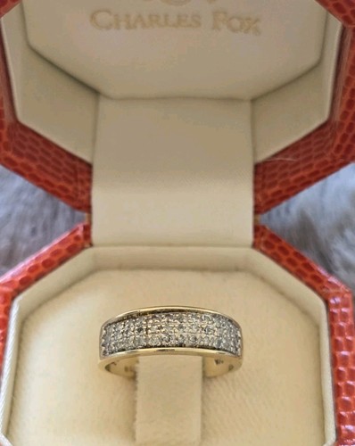 Vintage diamant ring gelbgold - vintage,