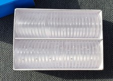 50 Münzkapseln 33mm Hüllen