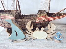 Maritime deko 3tlg - maritime, holz