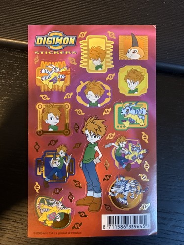 Digimon sticker set teilig - sticker, 12-teilig