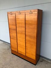 Großer Rollschrank / Büroschrank -Art-Deco - toller Zustand -  3 Rollos