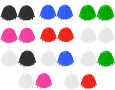 POMPONS PAAR FARBIGE