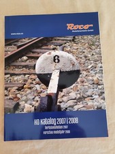 Roco H0 Modellbahn Katalog 2007 / 2008, guter Zustand, 276 Seiten, mit Preisen