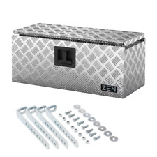 DAKEN Zen 78 Deichselkasten aus Alu Riffelblech Staukiste mit Universal Halter