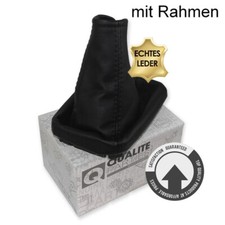 LEDER SCHALTSACK SCHALTMANSCHETTE OPEL CORSA C (00-09) MERIVA A (03-10) SCHWARZ