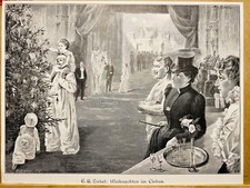 Antique Illustration 1893 E