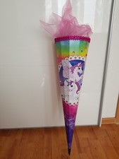 Schultüte Zuckertüte Mädchen/Einhorn 85 cm