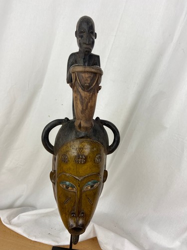 Afrika maske holzmaske baule - maske,