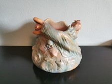 Jardinière Vallauris Delphin Massier Jugendstil 1900