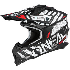 O`Neal Crosshelm Endurohelm 2 Series SRS  Glitch matt schwarz Gr. M 57-58 cm