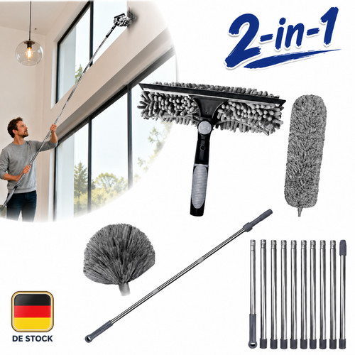 Teleskopstange mit - 4.9m,