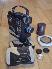 Siemens F II  + Schneider-Kreuznach Xenon 1:1,5/25 + 2 Kassetten 16mm Filmkamera
