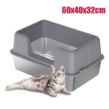 Katzentoilette Katzenklo grau