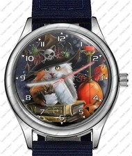 Hexe Katze Halloween Trendy