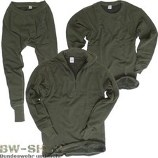 ORIGINAL BUNDESWEHR UNTERWÄSCHE MIT PLÜSCH LEO KÖHLER PULLOVER ROLLI UNTERHOSE