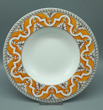Villeroy & Boch Acanthus Suppenteller 24 cm Porzellan sehr gut orange Teller
