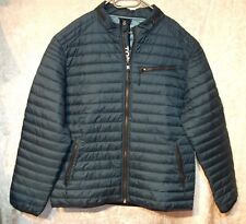 TOM TOMPSON BLAU FEDERLEICHTE EDLE STEPP JACKE Gr. XL 54 43/44
