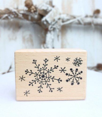 Motivstempel schneeflocken - motivstempel,