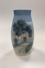 Bing and Grondahl Vase - Trees