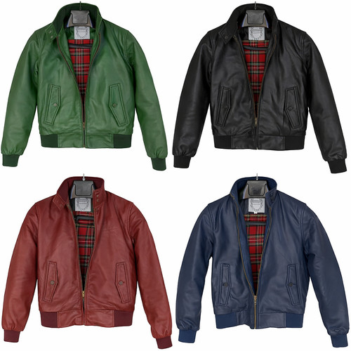 Damen echt leder biker - echt,