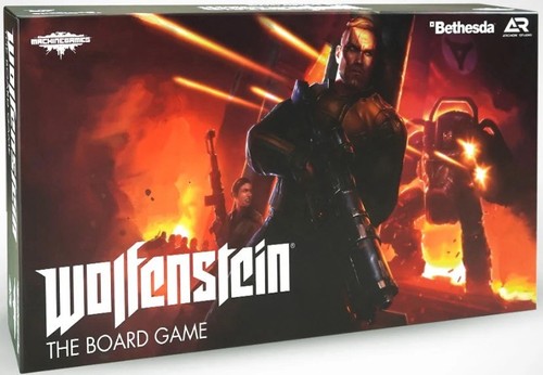 Wolfenstein the board game - board, +