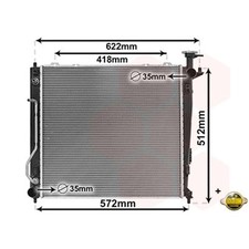 Van Wezel Motorkühler für