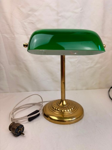 Lindby bankerlampe grün - bankerlampe,