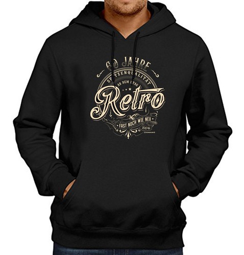 Hoodie retro jahre - retro,