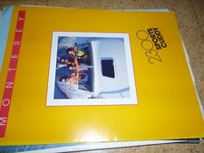 Montery 2300 Sports Cuddy Prospekt 4 Seiten + Preisliste Rennboot Motorboot