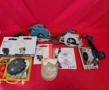 3 × AEG Handkreissäge Säge Kreissäge mit viel Zubehör 