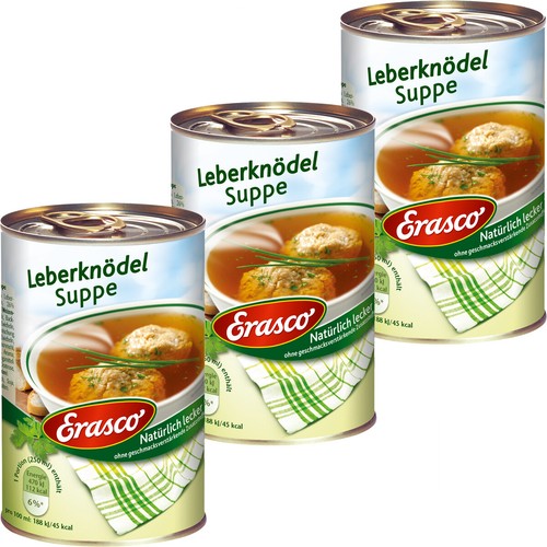Erasco leberknödel suppe - erasco,