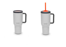 Audi Thermobecher Strohhalm Audi Trinkflasche Audi Becher  3292500200