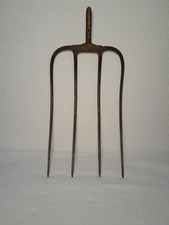 Alte Mistgabel Heugabel Dunggabel Mistforke ca.40x20cm geschmiedet Stahl