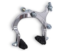 POINT Fahrrad-Bremse Synchron Aluminium Hufeisenbremse Silber 60 - 80 mm