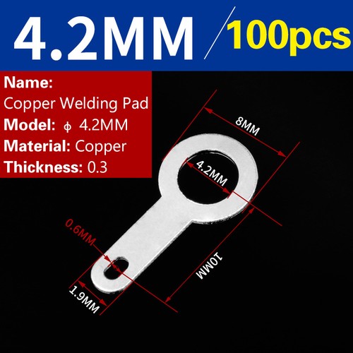 100pcs silver plated copper - 100pcs,