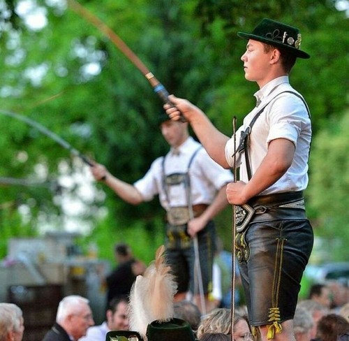Goaßlschnalzerpeitsche 140cm