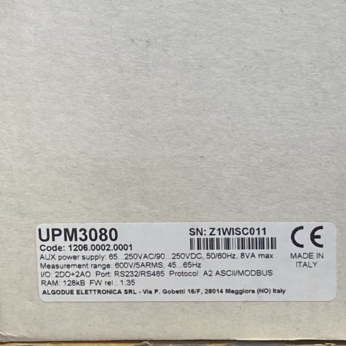 Algodue elettronica upm3080 - algodue,