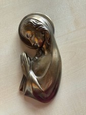 Bronze Figur Maria / Madonna, Hohl, 844 Made West Germany Alter unbekannt