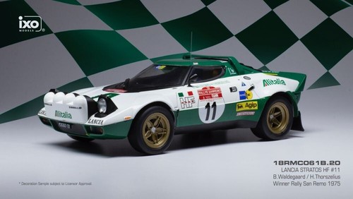 Modell rallye auto - modell, lancia