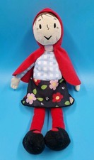 IKEA Rotkäppchen Puppe Stoffpuppe Mädchenpuppe LILLGAMMAL Plüschfigur 34 cm