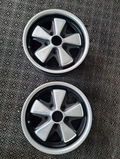 2 Porsche 911 901 Fuchsfelgen Fuchs Felgen deepsix 6x15" Zoll restauriert