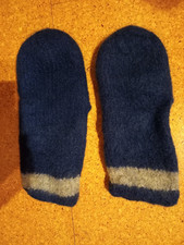 Filz Schuhe handgestrickt mit