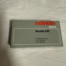 märklin h0 digital decoder k83