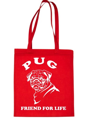 Einkaufstasche mops - einkaufstasche,