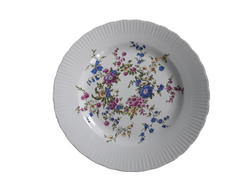 Prunkteller blumenmuster - prunkteller,
