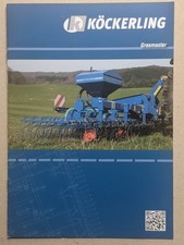 KÖCKERLING Grasmaster Sämaschinen Prospekt Bulldog Schlepper Traktor