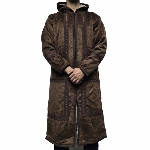 Winter brown mit - brown, kapuze